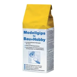 decotric Modellgips 5kg Sack für Bau u. Hobby