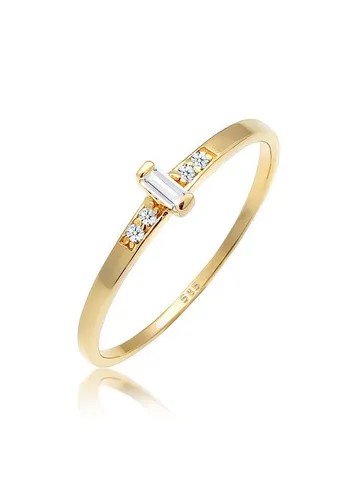 Elli DIAMONDS Verlobungsring mit Topas und Diamant von Elli