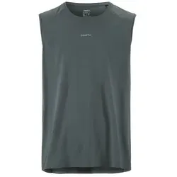Craft Herren Hypervent Ärmelloses Laufshirt grau - Extrem leichtes äermelloses Laufshirt für Herren und Damen, bietet maximale Belüftung und schnellen Feuchtigkeitstransport – ideal für intensive Trainingseinheiten bei warmen Temperaturen.