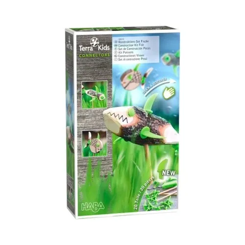 HABA Terra Kids Connectors – Konstruktions-Set Fische
