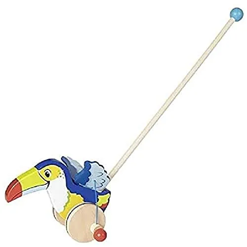 Goki - Tucan, Tier zum Ziehen, Mehrfarbig (54890)