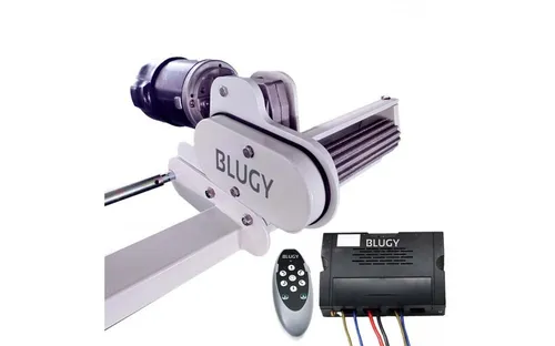 Blugy Caravan Mover - Wohnwagen Rangierhilfe bis 2.500 kg - Rangierhilfe für Wohnmobile mit kabelloser Fernbedienung und 360-Grad-Drehung, ideal für einfaches und präzises Manövrieren von Wohnwagen bis 2.500 kg.