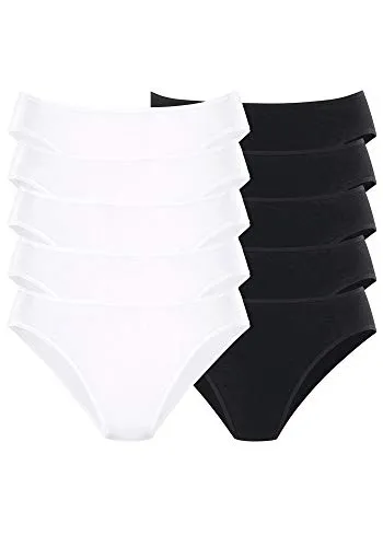 Goin Damen Slips Bikinislips von | 10 Stück (40/42, Bunt)