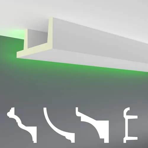HEXIM LED Stuckleisten Muster