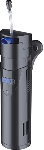 OSAGA Aquarium Bio-Filter Innenfilter 500 l/h mit UVC Klärer - Wasserpumpen für Süßwasser-Aquarien bis 300 L, mit 500 l/h Förderleistung und UVC Klärer gegen Algen für kristallklares Wasser.