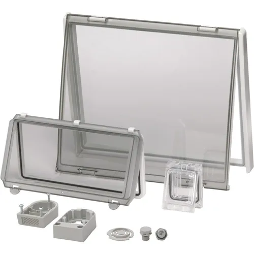 Fibox L 12 II Sichtfenster Deckel Transparent