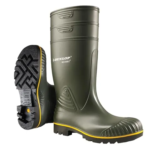 Dunlop Workwear Acifort Non-Safety Gummistiefel grün 49 EU von Dunlop_Workwear