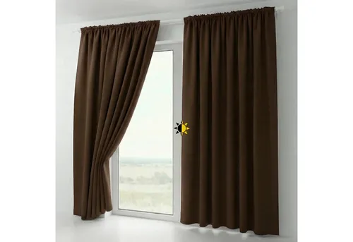 Beautex Verdunkelungsvorhang 2er Set – Blackout Gardine mit U-Band - Hochwertiger Verdunkelungsvorhang von Beautex im 2er Set. Ideal für stilvolle Raumgestaltung und effektive Verdunkelung. Pflegeleicht und individuell kürzbar, sorgt er für eine angenehme Atmosphäre in jedem Raum.