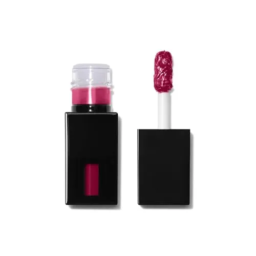 e.l.f. Glossy Lip Stain, leichter, langanhaltender Lip Stain für einen Hauch von Farbe und einen subtilen Glanzeffekt, Vegan und tierversuchsfrei, Fiery Red