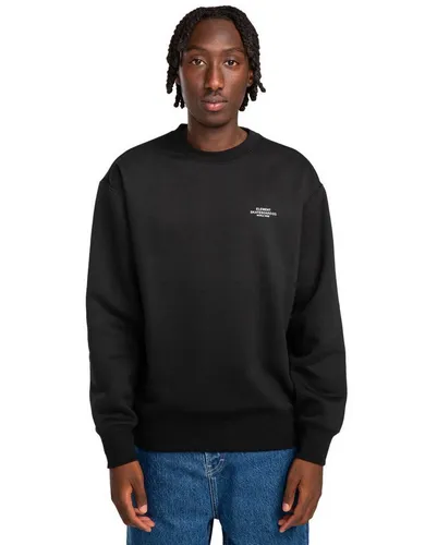 Element Co Cr Sweatshirt für Männer - XL - Blau - Stylisches Sweatshirt aus Recycling-Polyester und Baumwolle, ideal für umweltbewusste Mode. Mit relaxed Fit für optimalen Tragekomfort.