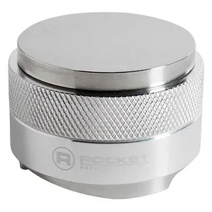 Rocket 2-in-1 Tamper Leveler Edelstahl Silber