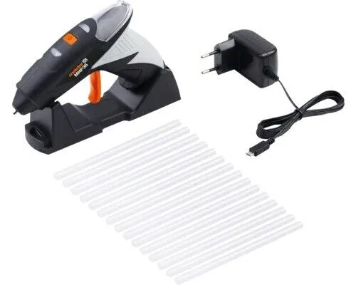 Meister Akku-Heißklebepistole 3,6 V - MHP36,Heißklebegerät/Inklusive Klebestifte