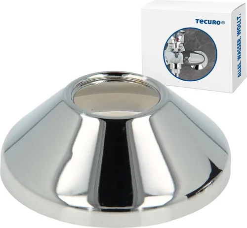 tecuro Gewinderosette, konische Bauform 3/4 Zoll x Ø 70 mm x Höhe 25 mm