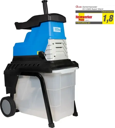 Güde Elektro Gartenhäcksler Leisehäcksler Walzenhäcksler GH 2800 SUPER SILENT
