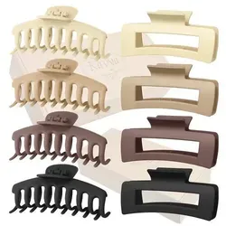 Stück Große Haarspangen Damen - Rutschfestes Haarstyling Zubehör - Hochwertige Haarspangen aus ungiftigem Acryl mit sicherer Metallfeder. Rutschfestes Design für festen Halt, ideal für verschiedene Anlässe und Outfits. Perfekt für dickes Haar und angenehmes Tragegefühl.