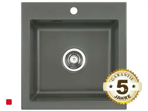 Systemceram Mera 51 Lava Keramikspüle von systemceram