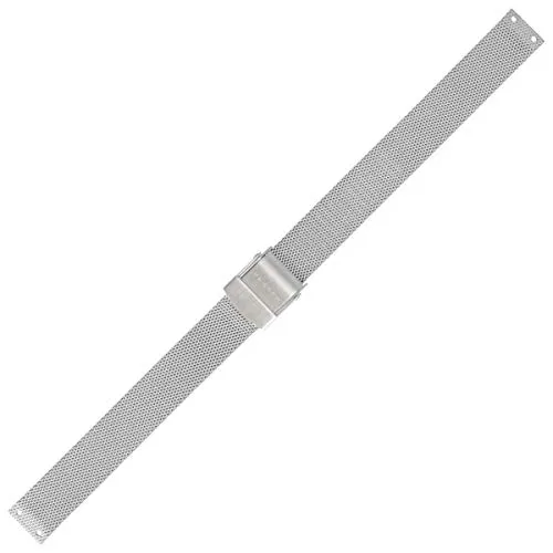 Skagen Uhrenarmband 12mm Edelstahl Silber - 456SSS - Uhrenarmband für Herren, aus hochwertigem Edelstahl, langlebig und stylish für jeden Anlass.