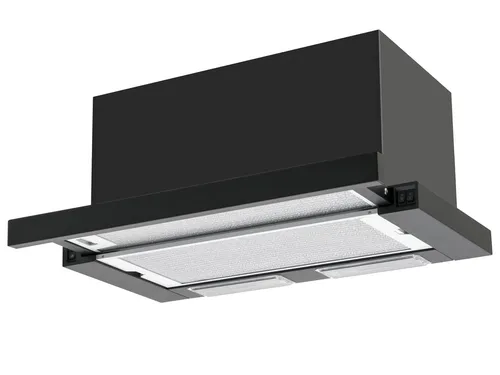 Amica FH 664 301 S Flachschirmhaube 60 cm Schwarz von Amica