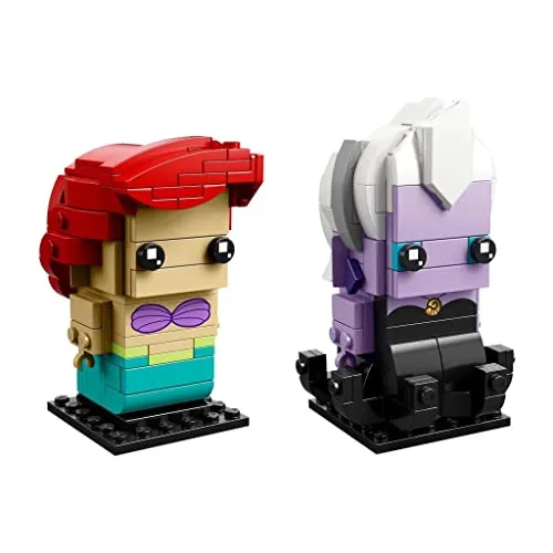 LEGO BrickHeadz Arielle & Ursula (41623) – Bauset - Bauset mit LEGO BrickHeadz Figuren von Arielle und Ursula, detailreich und ideal zum Sammeln. Perfekt für kreative Bauprojekte und um einzigartige Kombinationen zu erstellen.