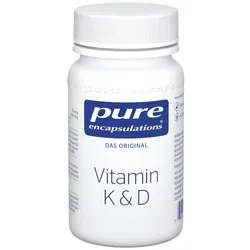 Produktbild Pure Encapsulations Vitamin K & D Kapseln