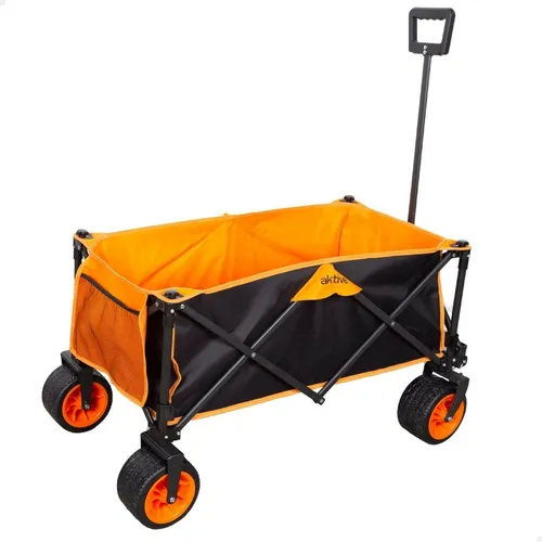 Mehrzweckwagen Aktive Orange Polyester PVC Stahl 86 x 108 x 44 cm Biegsam Str