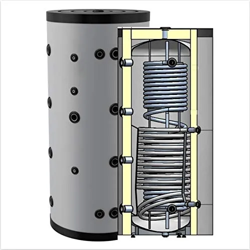 Hygienespeicher 750 Liter mit Edelstahlwellrohr von G2 Energy Systems