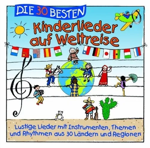 CD DIE 30 BESTEN KINDERLIEDER AUF WELTREISE     Neu & Eingeschweißt