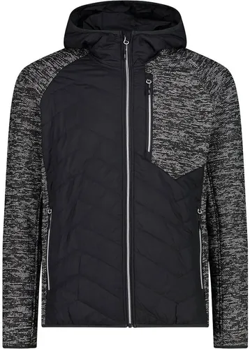 Cmp Hybrid Fix Hood 32h2167 Jacke Schwarz 2XL Mann Schwarz 2XL