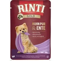 Rinti Hunde-Nassfutter Gold Huhn und Ente 100 g von RINTI