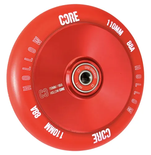 Core Hollow V2 Stunt-Scooter Park-Trick-Tret-Roller Ersatz Rad Rolle 110mm Rot