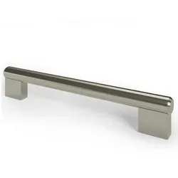 MS Beschläge Möbelgriff Edelstahl Optik Küchengriff Stangengriff Türgriff silberfarben 128mm