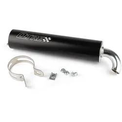 Endschalldämpfer Tecnigas Q-TRE, schwarz von Tecnigas