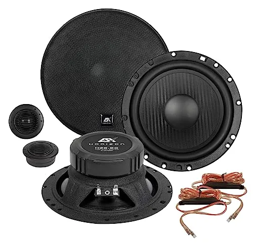 ESX HZ6.2C Horizon Lautsprecher System - 16,5cm - Car-HiFi-Lautsprecher mit kraftvollem Klang und hochwertiger Verarbeitung für ein beeindruckendes Musikerlebnis unterwegs.