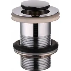 Klick-klack-ablaufstopfen Für Waschtisch Ohne Überlauf, Rund