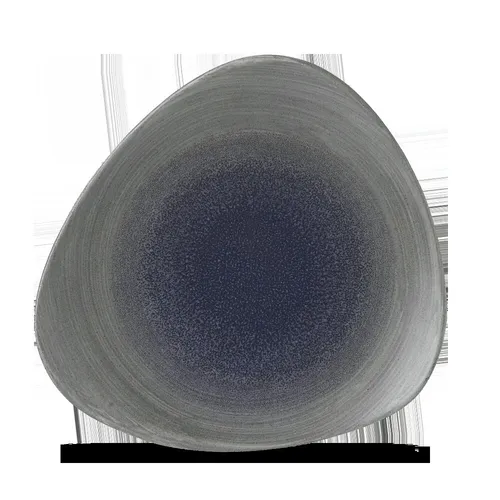 Churchill STONECAST Aqueous Fjord Triangle Plate 22,9 cm von Churchill