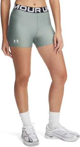 Under Armour HeatGear Damenshorts in grün von Under Armour