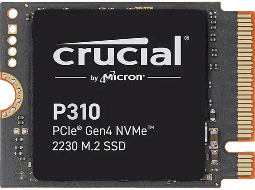 Crucial P310 SSD 1TB M.2 2230 PCIe Gen4 NVMe - Ultra-schnelle 7.100 MB/s für mobiles Gaming, ideal für Steam Deck und leistungsintensive Anwendungen