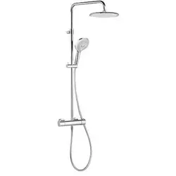 FRESHLINE Thermostat Dual Shower System chrom von Kludi