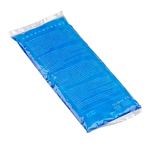 Medicalcorner24® Kalt Warm Kompresse, Gel, 12cm x 29cm, Mikrowellen geeignet, 1 Stück