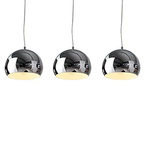 invicta CHROMAGON Designer Hängeleuchte in silber von Invicta Interior