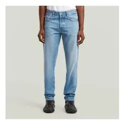 G-Star Morry FWD Regular Tapered Jeans für Herren in Blau (28/34) - Die Morry Jeans bietet einen lässigen Look mit konisch zulaufendem Bein und praktischen Taschen. Hergestellt aus recycelter Baumwolle, vereint sie Stil und Nachhaltigkeit.