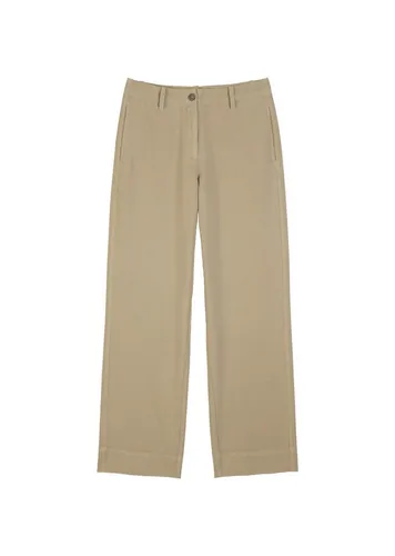 Marc O'Polo 5-Pocket-Jeans Hose mit Leinen MARC O' POLO sand