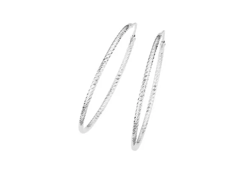 Smart Jewel Paar Creolen, Silber 925 von Smart Jewel