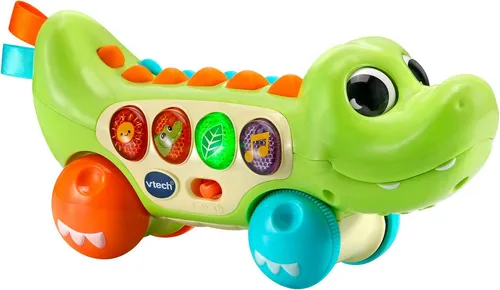 Vtech® Lernspielzeug Babys Lernspaß-Krokodil, mit Licht und Sound