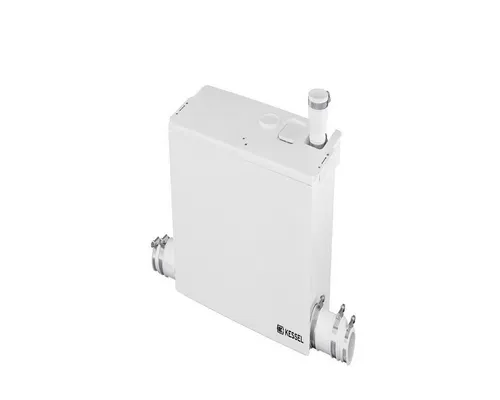 KESSEL Kleinhebeanlage Minilift M GTF 750-S3 230V - Die KESSEL Kleinhebeanlage Minilift M GTF 750-S3 230V ist ideal für die Abwasserentsorgung von Schmutzwasser. Sie überzeugt durch werkzeuglose Wartung und hohe Betriebssicherheit. Perfekt für Dusche, Waschbecken und mehr.