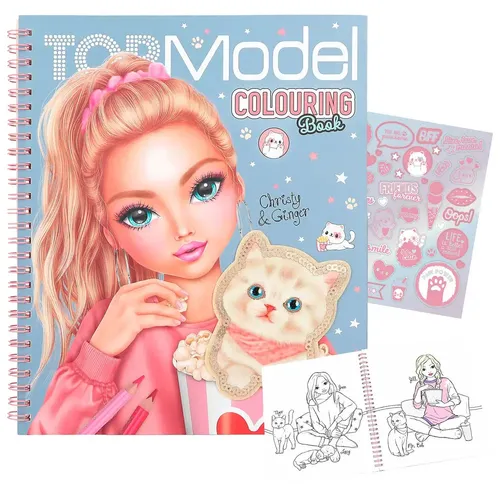 TOPModel Malbuch CUTIE STAR