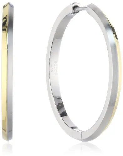 Boccia Damen-Creole Titan teilweise goldplatiert 0571-02 von Boccia Titanium