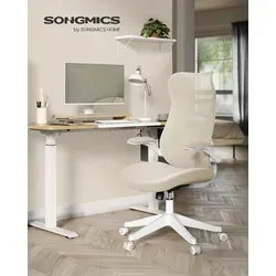 Büro- & Schreibtischstühle Beige von SONGMICS