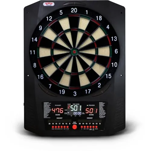 Bull’s Universum Pro L Elektronisches Softtip Dartboard mit LED-Beleuchtung
