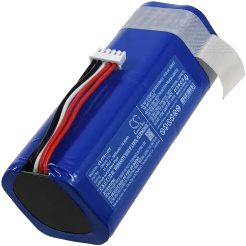 Powery Akku für Ecovacs Deebot T10 T10 Turbo - Hochleistungsakku 5200 mAh (14,4 V) für Saugroboter, verlängert die Laufzeit und sorgt für gründliche Reinigung.